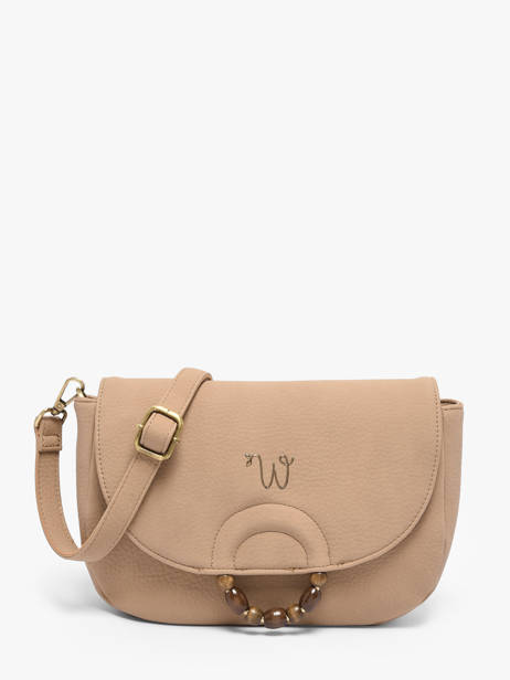 Cross Body Tas Neflier Pearl Woomen Beige neflier pearl WNEP04